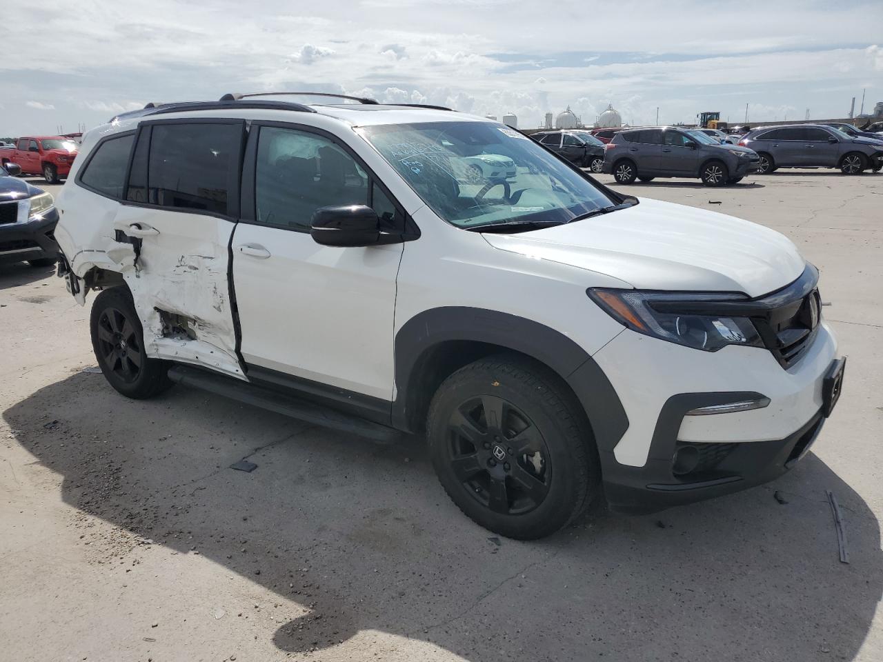 Lot #2976986727 2022 HONDA PILOT TRAI