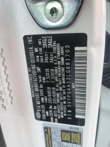 2020 KIA SORENTO S - 5XYPG4A53LG681703