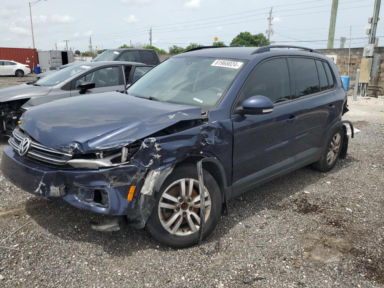 WVGAV7AX5GW553997 2016 Volkswagen Tiguan S