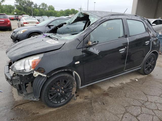 MITSUBISHI MIRAGE LE 2019 black  gas ML32A5HJ2KH002274 photo #1