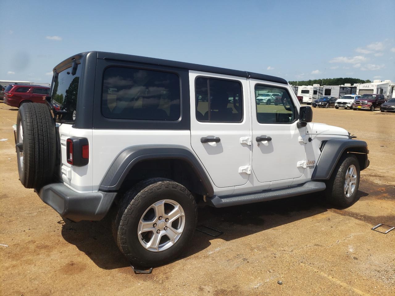 1C4HJXDN4KW552910 2019 Jeep Wrangler Unlimited Sport