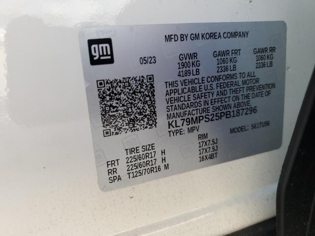 2023 CHEVROLET TRAILBLAZE - KL79MPS25PB187296