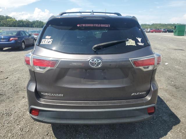 VIN 5TDJKRFHXFS189391 2015 Toyota Highlander, Xle no.6