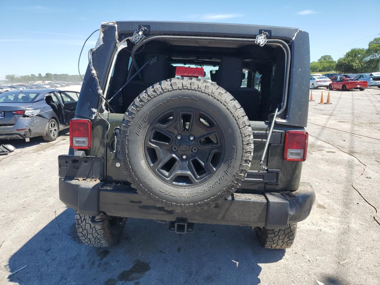 1C4AJWAG2FL708922 2015 Jeep Wrangler Sport