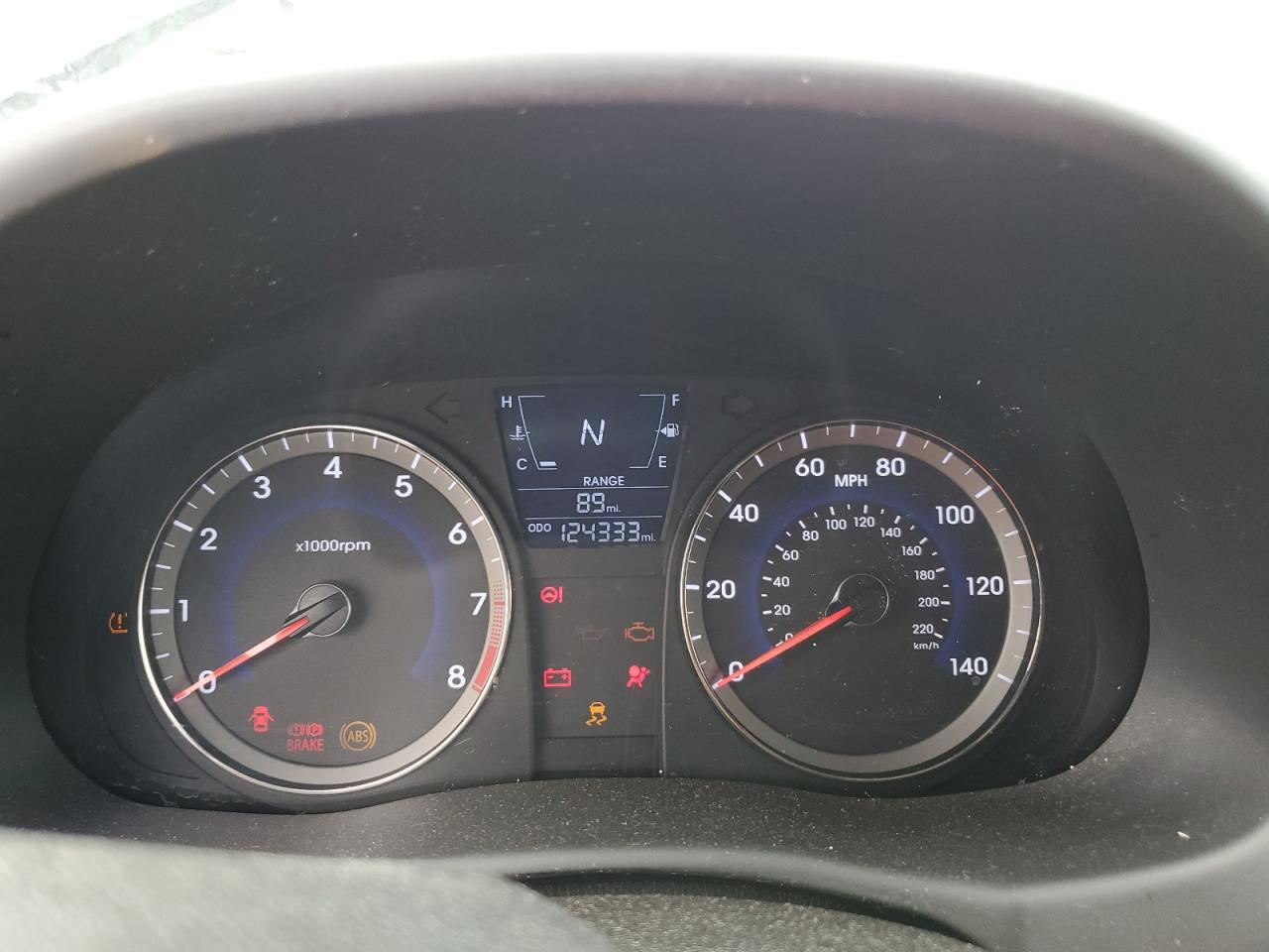 KMHCU5AE1EU190329 2014 Hyundai Accent Gls