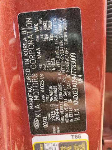 2021 KIA SOUL LX - KNDJ23AU9M7783009
