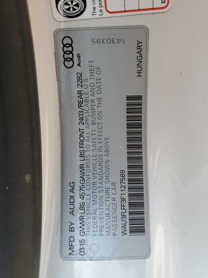 WAU3FLFF3F1127589 2015 Audi A3 Premium Plus