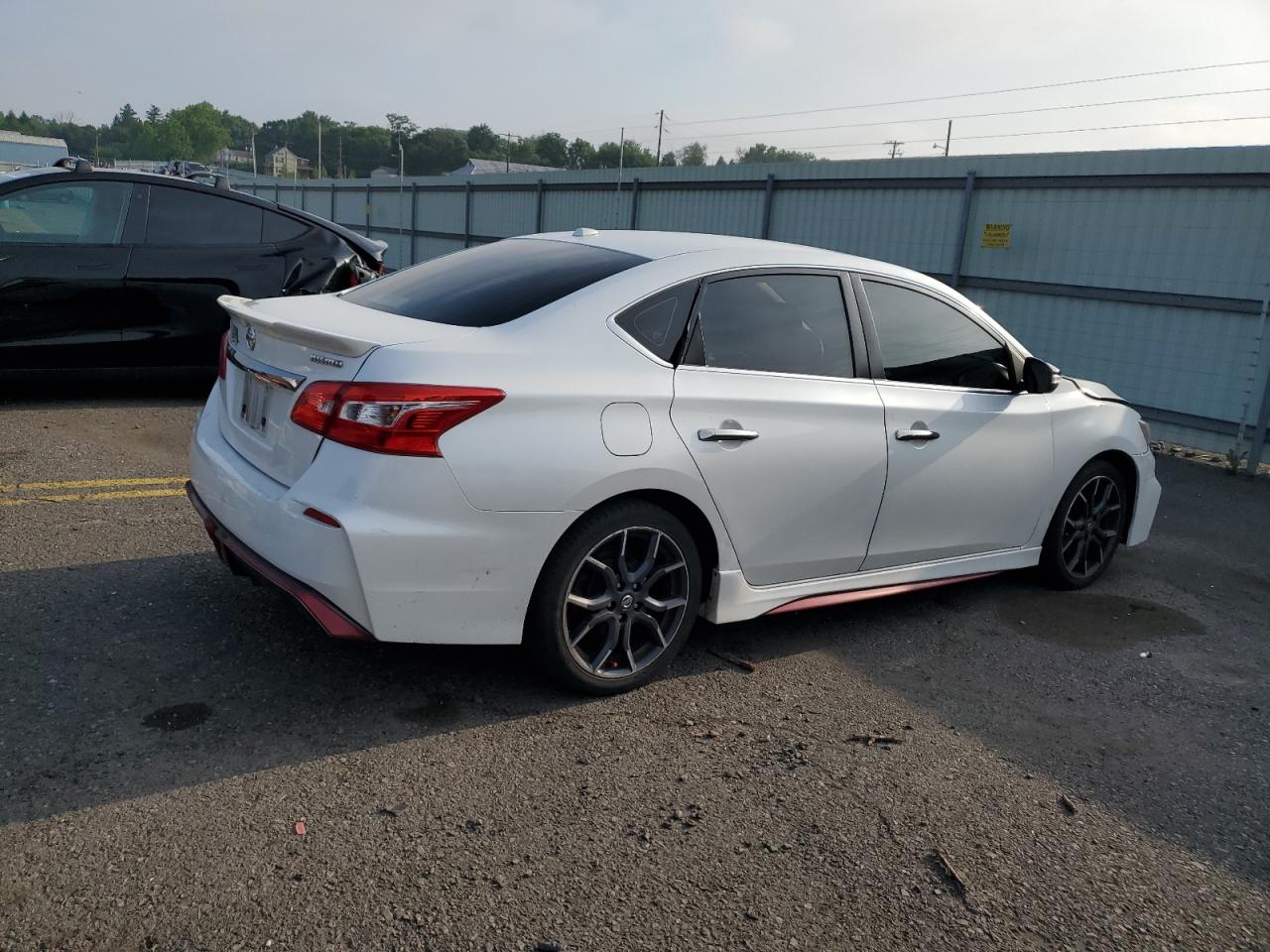 NISSAN SENTRA SR 2017 white  gas 3N1CB7APXHY351742 photo #4