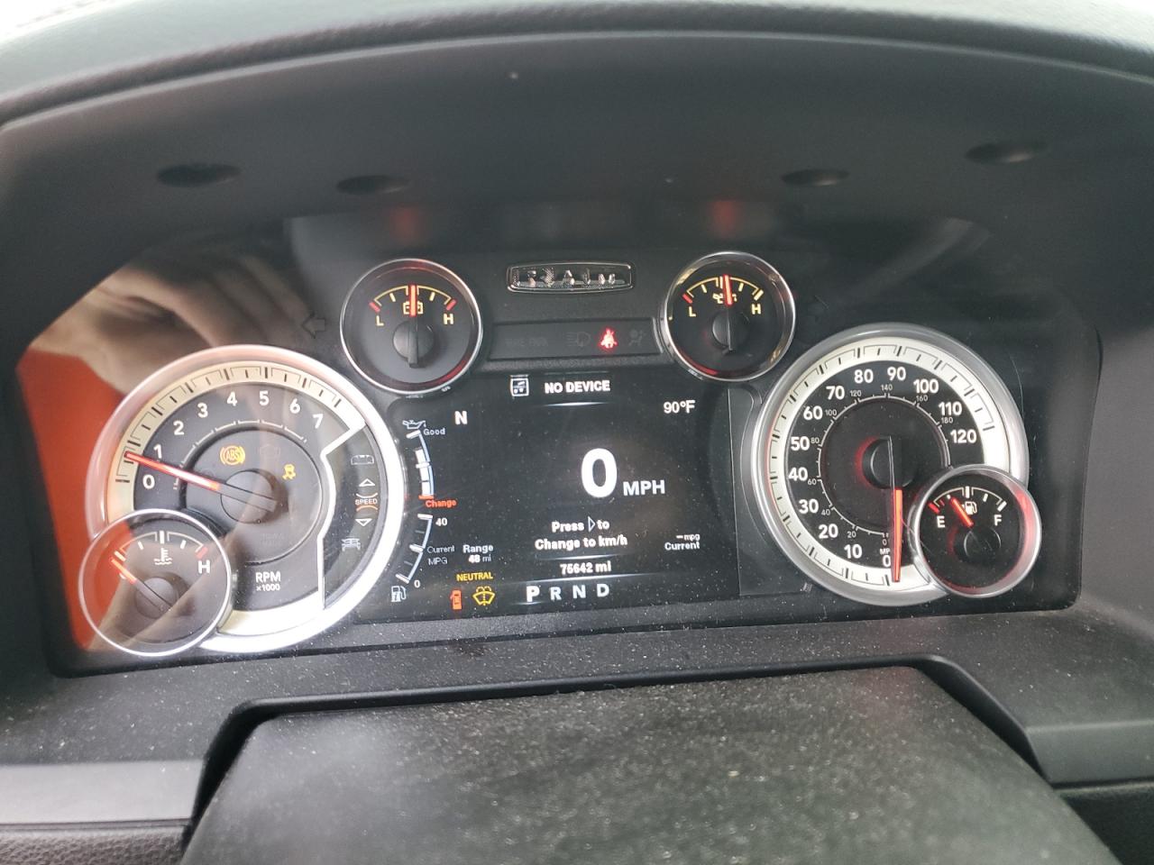 1C6RR7MT5DS708837 2013 Ram 1500 Sport