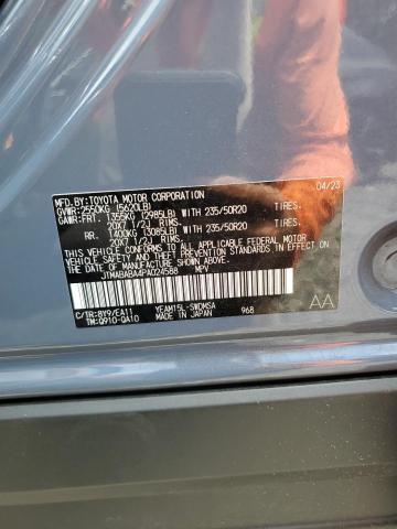 2023 SUBARU SOLTERRA P JTMABABA4PA024588