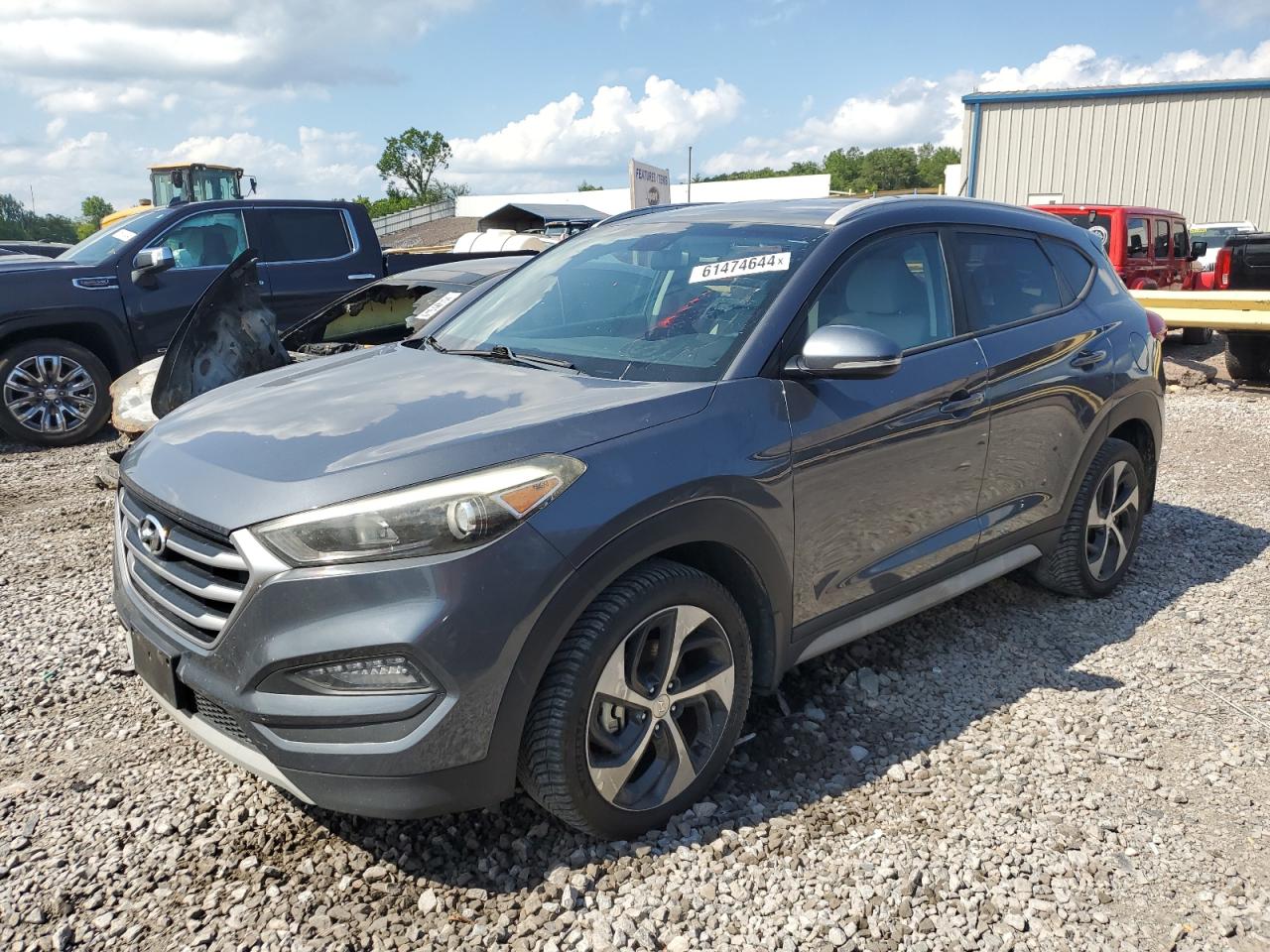 2017 Hyundai Tucson Limited vin: KM8J33A28HU383134