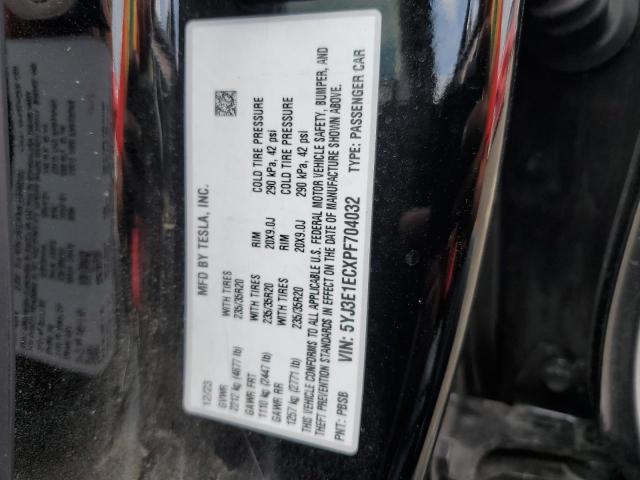 2023 TESLA MODEL 3 - 5YJ3E1ECXPF704032