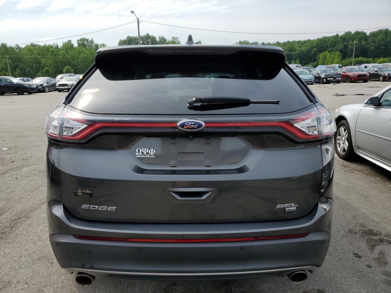 Lot #2836290578 2017 FORD EDGE SEL