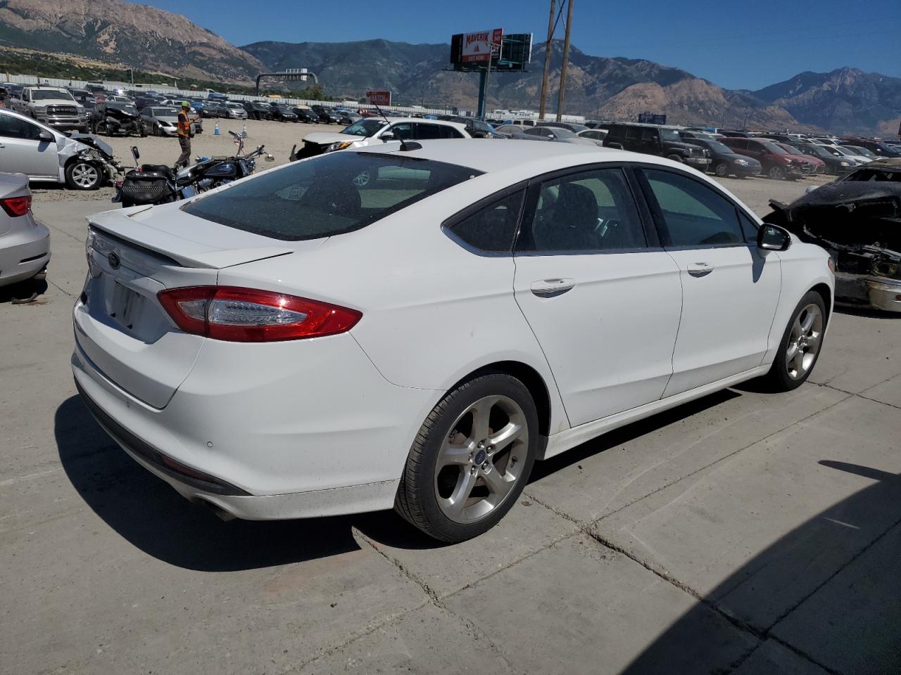 2016 Ford Fusion Se vin: 3FA6P0HD7GR387952