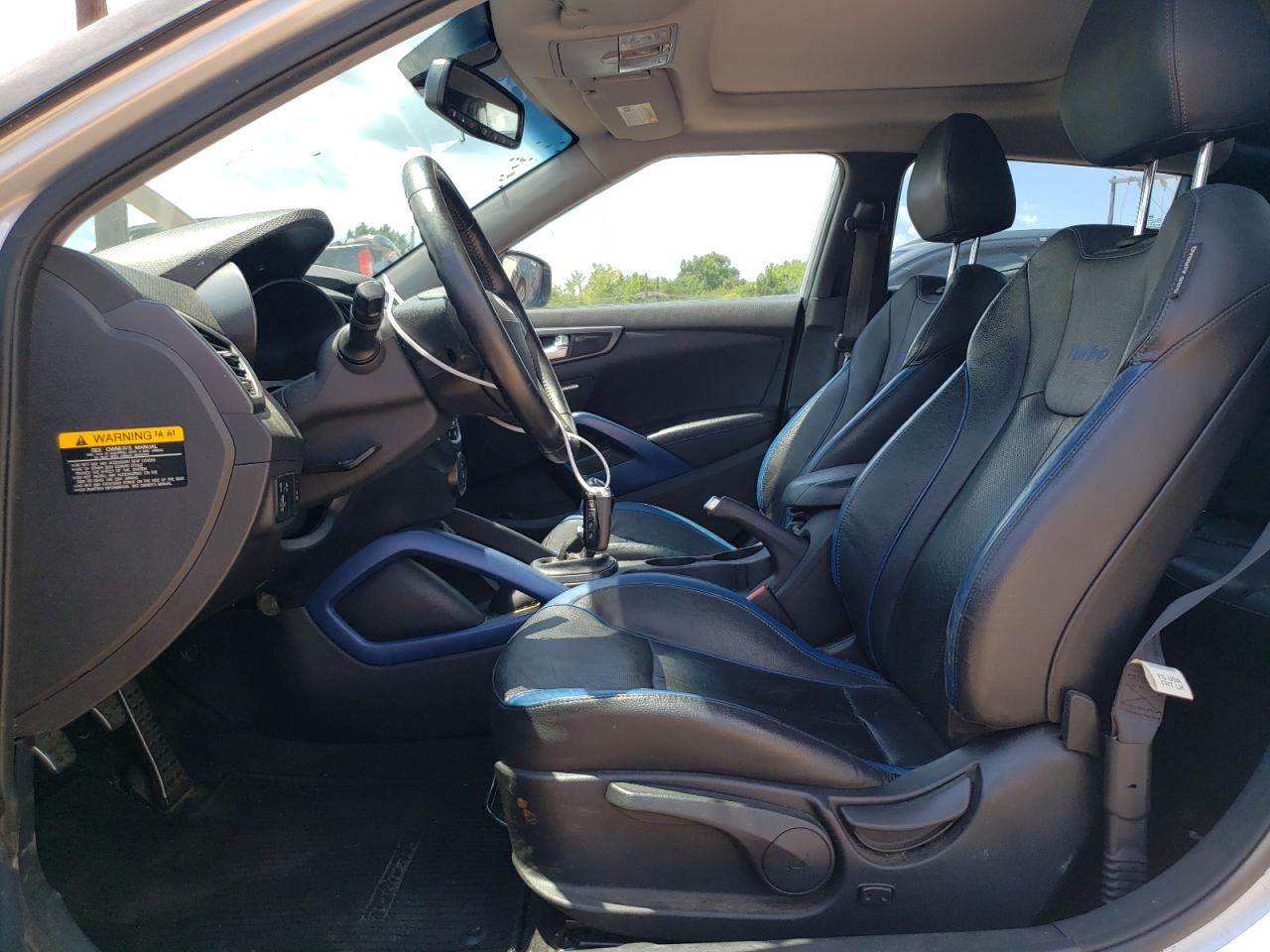 KMHTC6AE2DU157542 2013 Hyundai Veloster Turbo