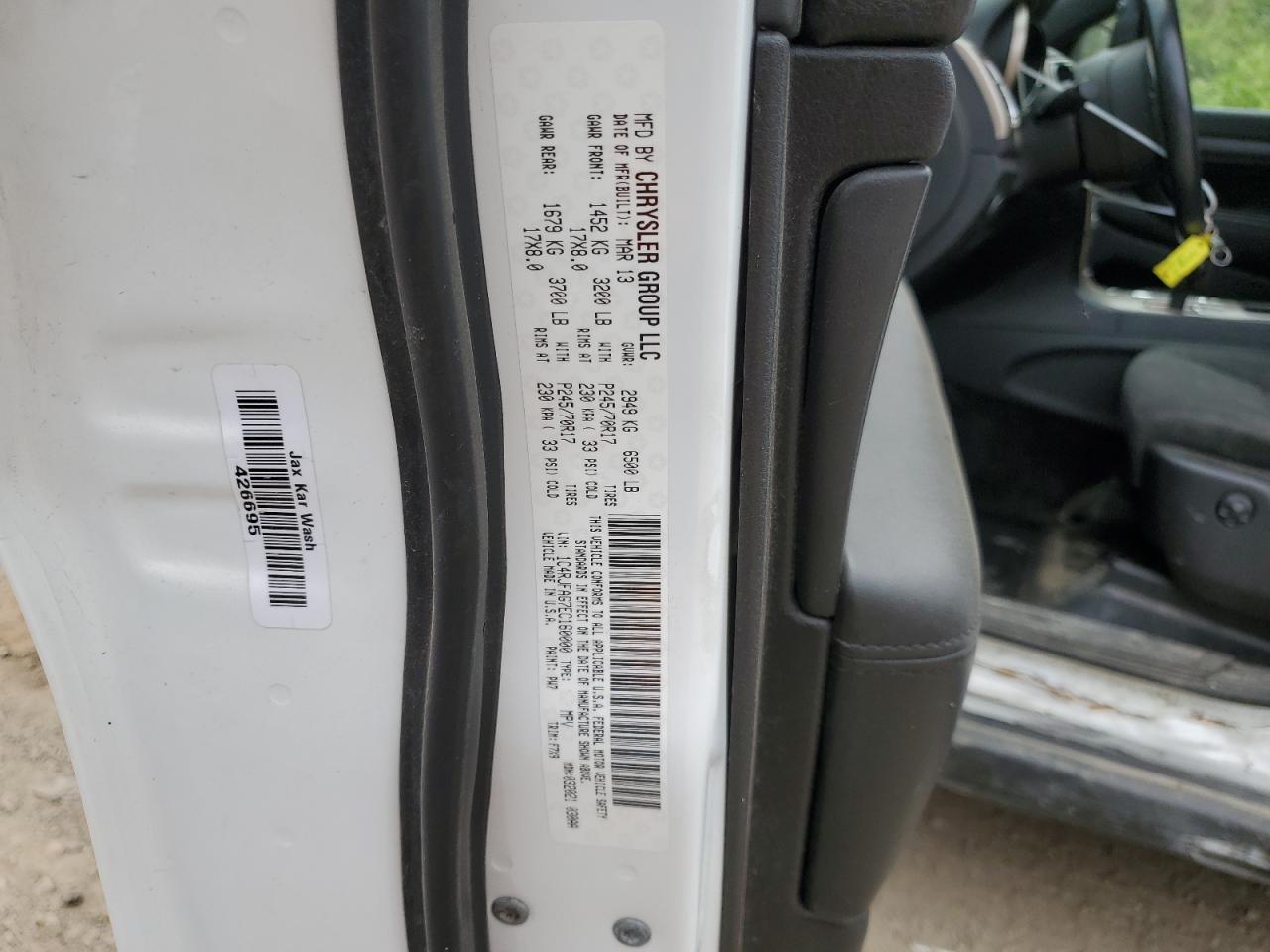 1C4RJFAG7EC160000 2014 Jeep Grand Cherokee Laredo