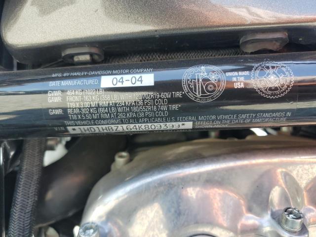 2004 HARLEY-DAVIDSON VRSCB 1HD1HBZ164K809399