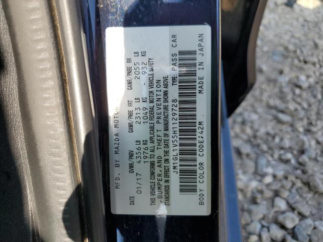 2017 MAZDA 6 TOURING - JM1GL1V55H1129728