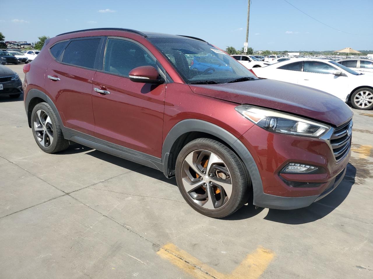 2016 Hyundai Tucson Limited vin: KM8J33A24GU128995