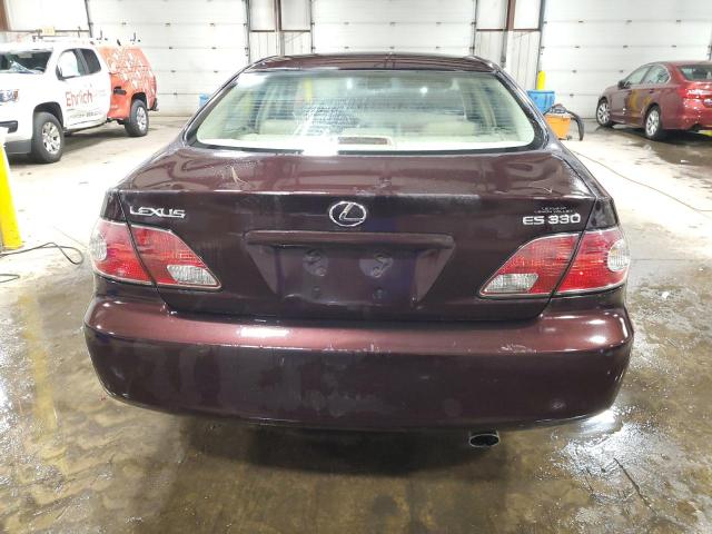 2004 Lexus Es 330 VIN: JTHBA30G645042801 Lot: 62623004