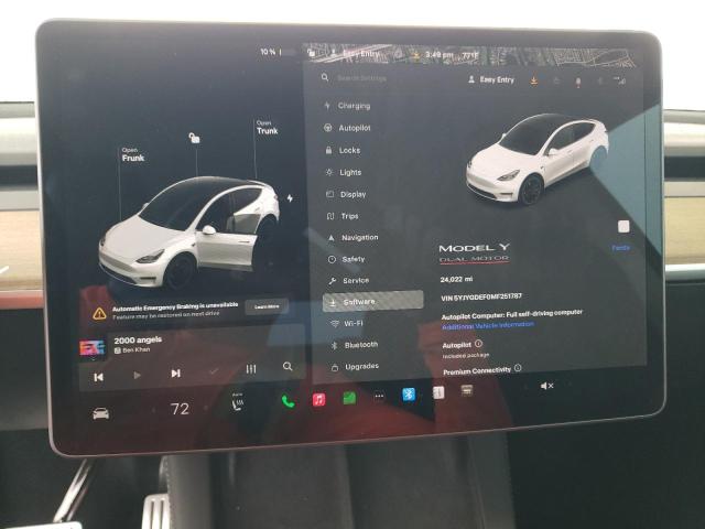 2021 Tesla Model Y VIN: 5YJYGDEF0MF251787 Lot: 62620954