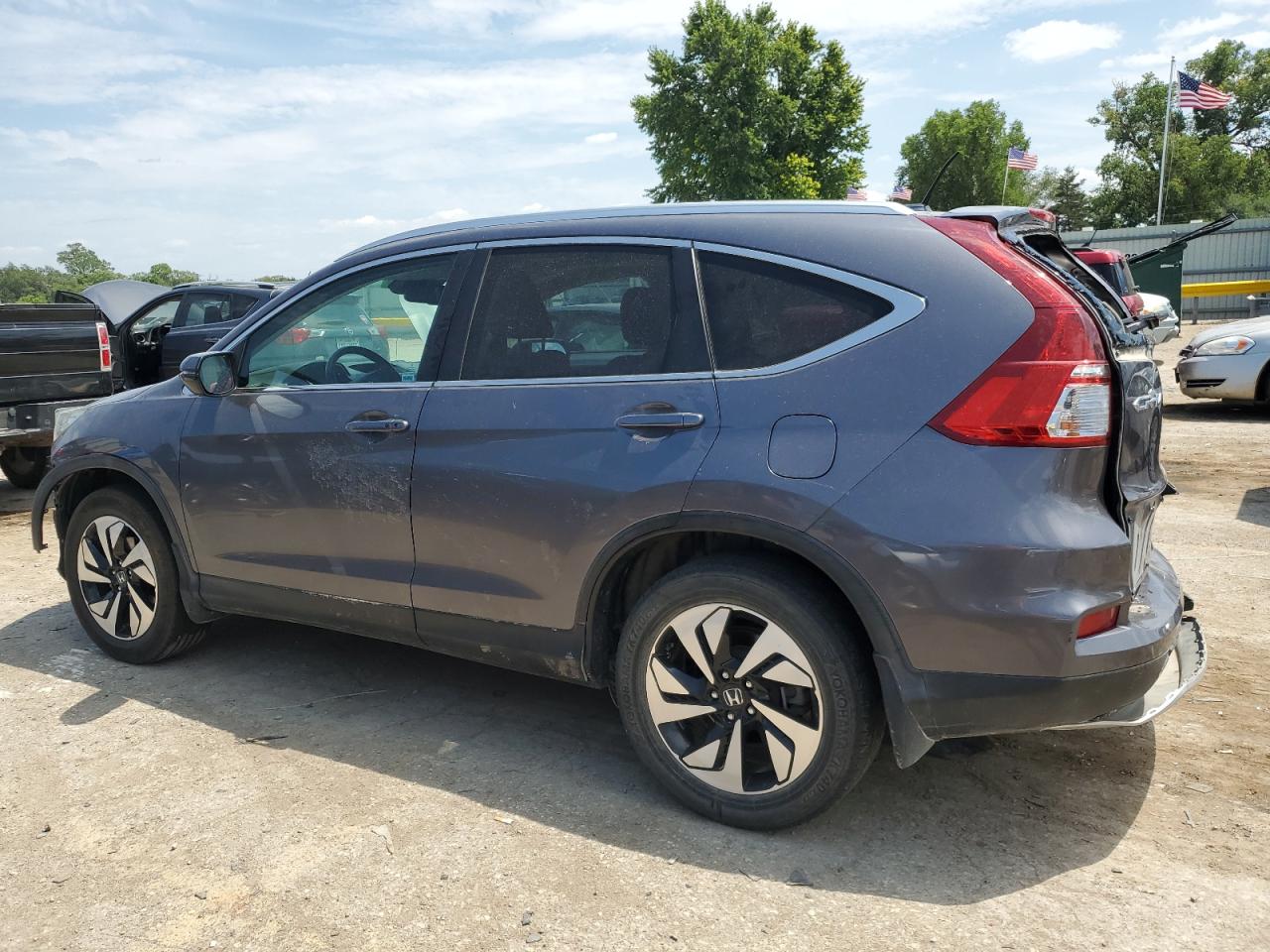 Lot #2955286487 2015 HONDA CR-V TOURI