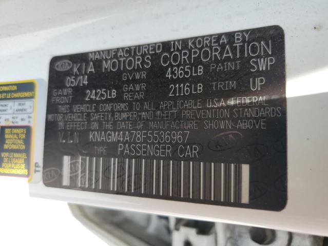 2015 KIA OPTIMA LX - KNAGM4A78F5536967