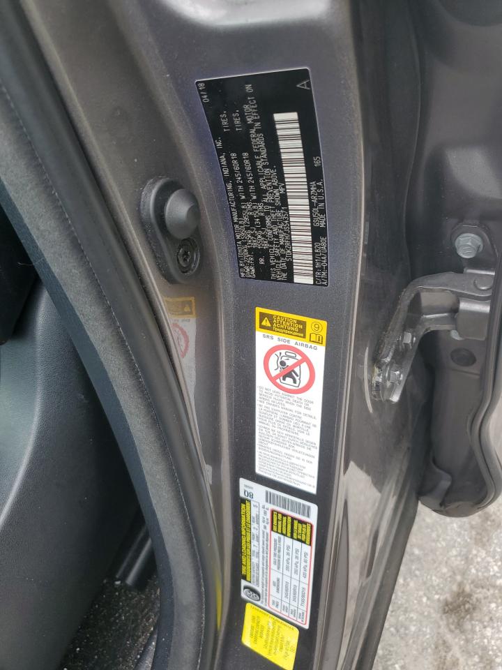 5TDKZRFH7JS543571 2018 Toyota Highlander Se