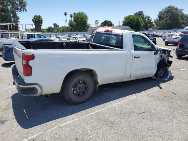 CHEVROLET SILVERADO 2021 white  gas 3GCNWAEFXMG468584 photo #4