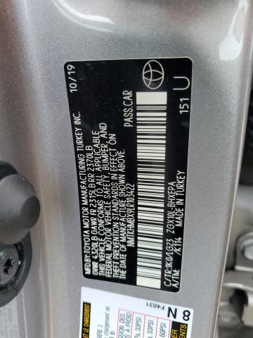 2020 TOYOTA C-HR XLE - NMTKHMBX9LR103422