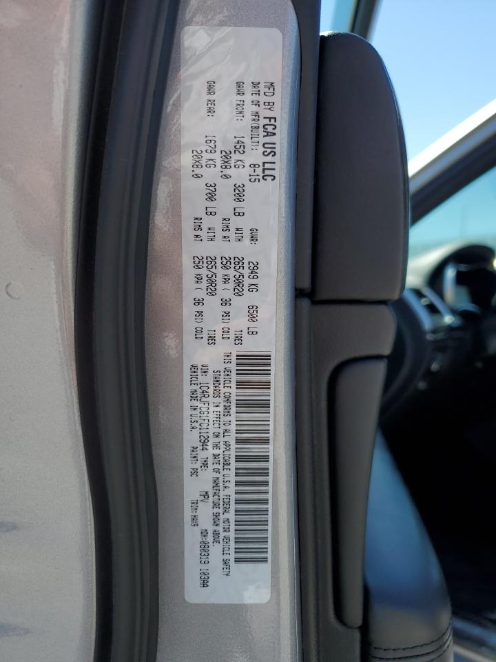 1C4RJFCG1FC112944 2015 Jeep Grand Cherokee Overland