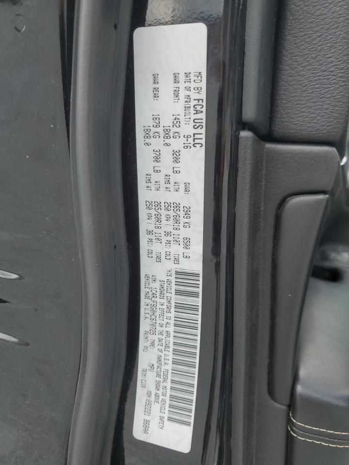 1C4RJFBG0HC670725 2017 Jeep Grand Cherokee Limited