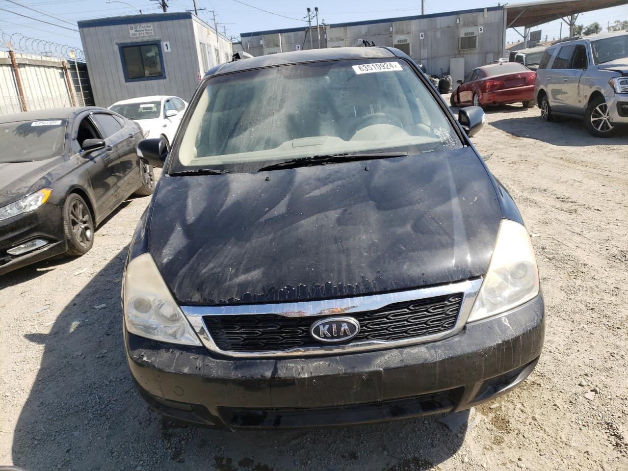 2012 Kia Sedona Lx vin: KNDMG4C76C6481354