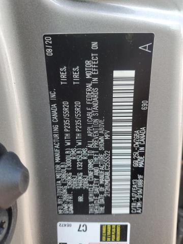 2020 LEXUS RX 350 - 2T2HZMDA8LC255522