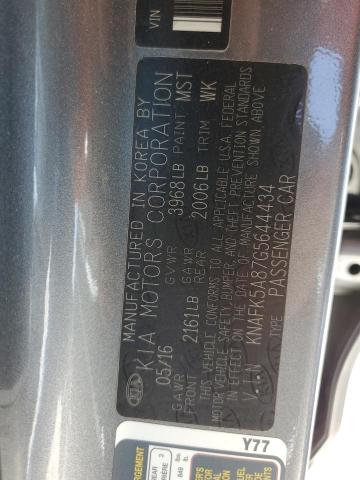 2016 KIA FORTE LX - KNAFK5A87G5644434