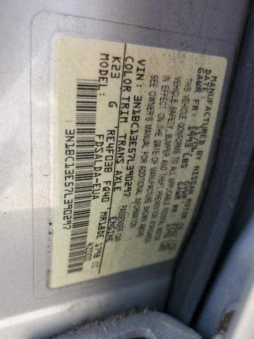 2007 Nissan Versa S VIN: 3N1BC13E57L390297 Lot: 61092004