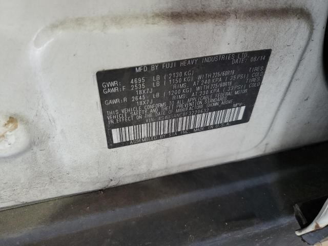 2015 Subaru Outback 2.5I Limited VIN: 4S4BSANC8F3220632 Lot: 62136414