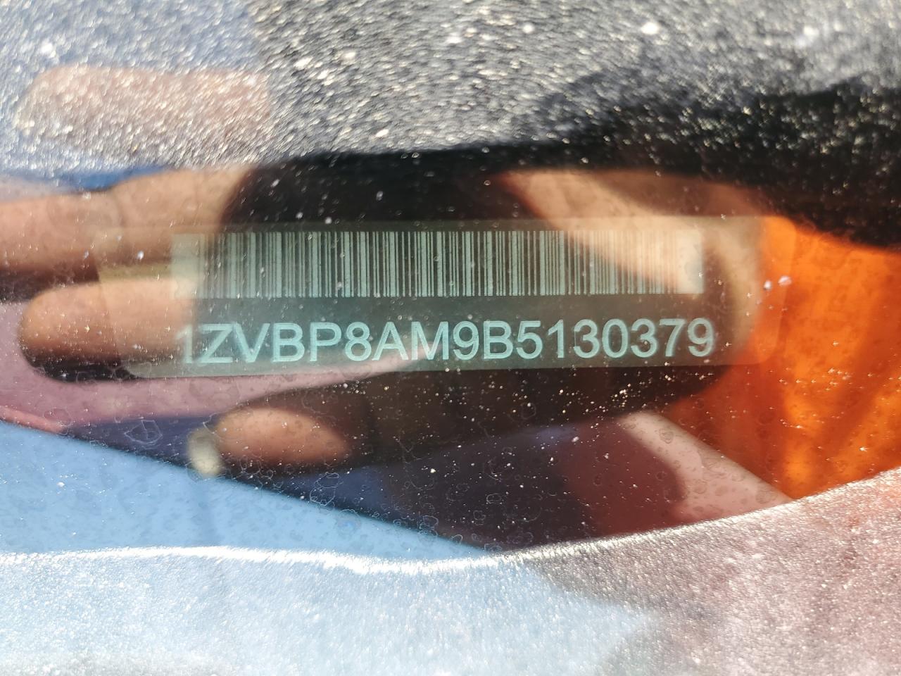 1ZVBP8AM9B5130379 2011 Ford Mustang