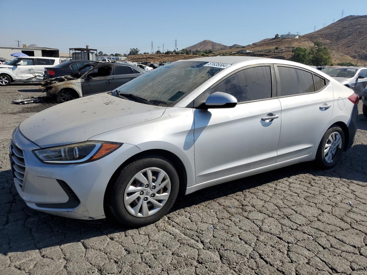 2017 Hyundai Elantra Se vin: KMHD74LF1HU083636