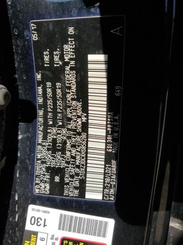 2017 TOYOTA SIENNA SE 5TDXZ3DCXHS856280