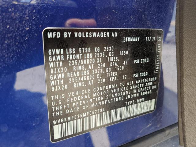 WVGKMPE25MP062194 Volkswagen Id.4 Pro S  13