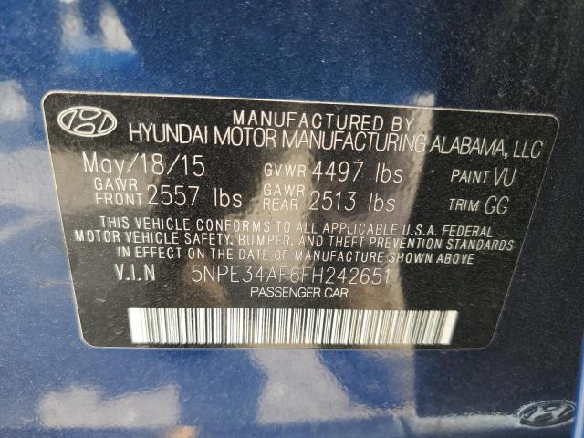 5NPE34AF6FH242651 2015 HYUNDAI SONATA - Image 13