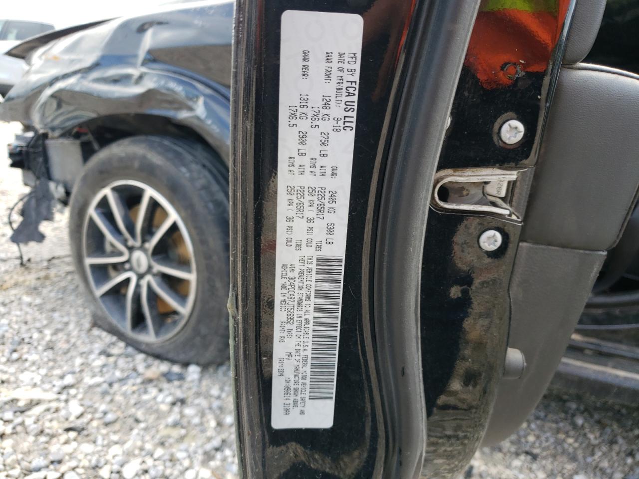 3C4PDCAB7JT506952 2018 Dodge Journey Se