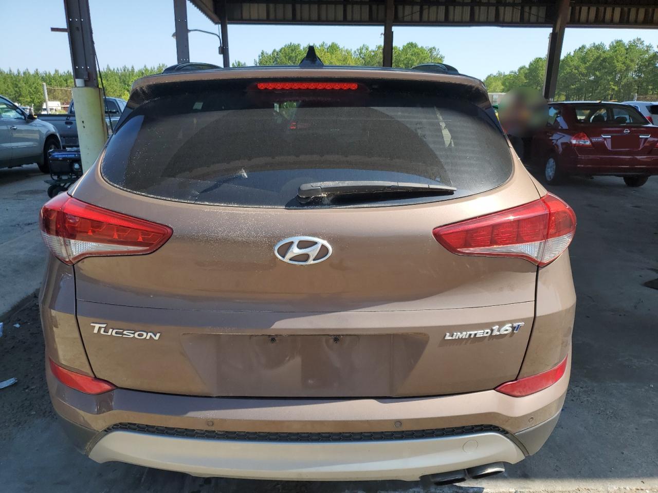 2016 Hyundai Tucson Limited vin: KM8J33A22GU088268