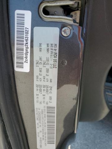 2019 DODGE GRAND CARA - 2C4RDGEG2KR631027