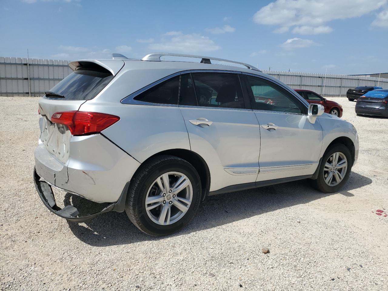 ACURA RDX TECHNO 2015 silver  gas 5J8TB4H54FL018394 photo #4