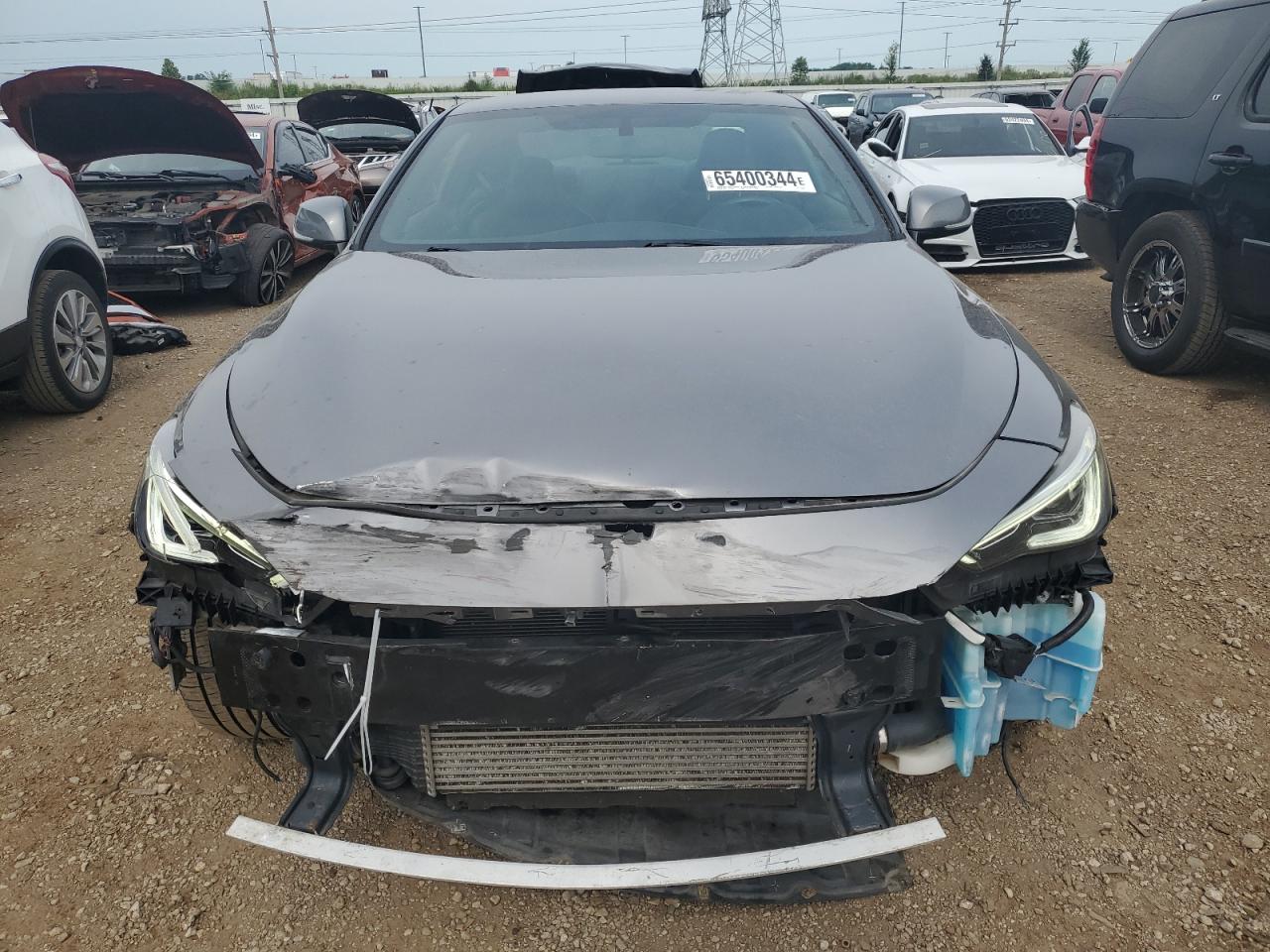 Lot #2912023595 2017 INFINITI Q60 BASE