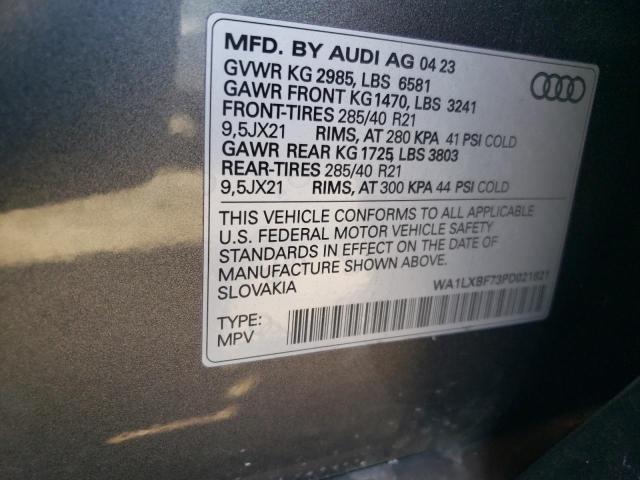 WA1LXBF73PD021821 2023 AUDI Q7 - Image 13