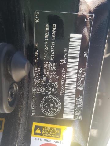 2015 Toyota Highlander Xle VIN: 5TDJKRFH9FS223191 Lot: 62864844