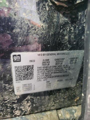 2023 CHEVROLET SUBURBAN C - 1GNSCFKD7PR519014